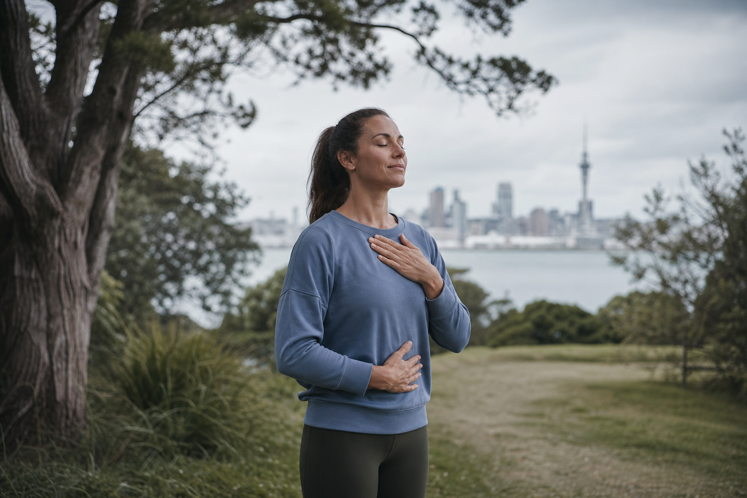 Removemybeautao outdoor breathing clarity practice